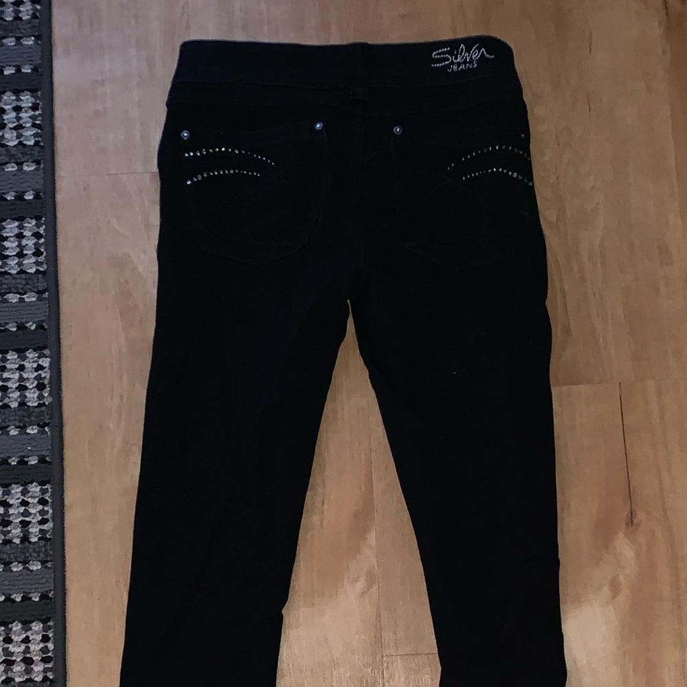🌲 2 for $50! Silver Jeggings!